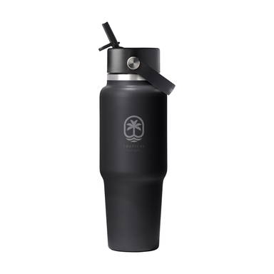 Hydro Flask Wide Mouth Travel Bottle with Flex Straw Cap 946 ml waterfles