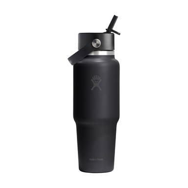 Hydro Flask Wide Mouth Travel Bottle with Flex Straw Cap 946 ml waterfles
