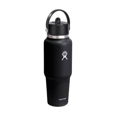 Hydro Flask Wide Mouth Travel Bottle with Flex Straw Cap 946 ml waterfles