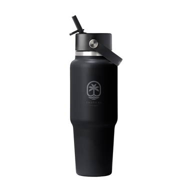 Hydro Flask Wide Mouth Travel Bottle with Flex Straw Cap 946 ml waterfles