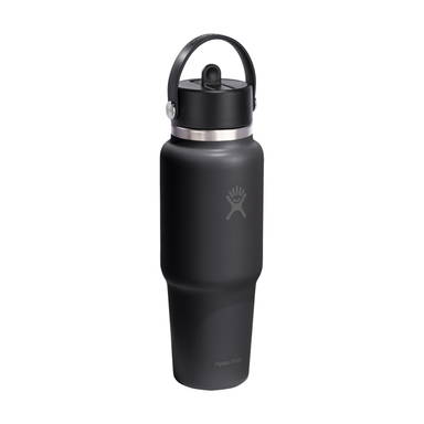 Hydro Flask Wide Mouth Travel Bottle with Flex Straw Cap 946 ml waterfles