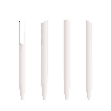 Stylo BIC Media Clic Ecolutions Plus - Blanc Recyclé