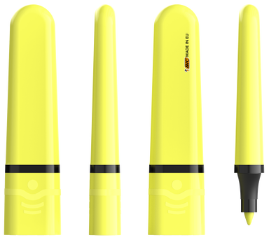 BIC Highlighter Flat - Jaune