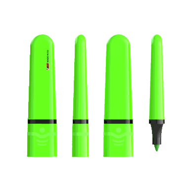 BIC Textmarker Flat - Apfelgrün