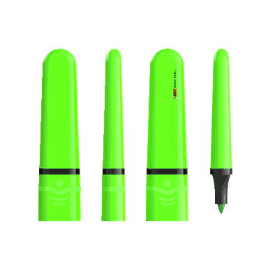 BIC Textmarker Flat - Apfelgrün