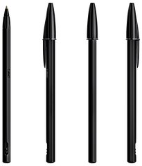 BIC Cristal Re'New Black
