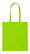 Katoenen tas zware kwaliteit | 155 grams | 38 x 42 cm - Licht groen