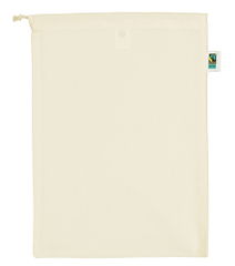 Fairtraide katoenen groente en fruittas | 115 grams | 	28 x 39 cm