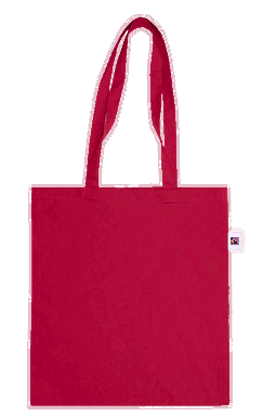 Fairtrade® & GOTS® katoenen tas | 150 grams | 38 x 42 cm - Rood