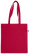 Fairtrade® & GOTS® katoenen tas | 150 grams | 38 x 42 cm - Rood