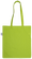 Fairtrade® & GOTS® katoenen tas | 150 grams | 38 x 42 cm - Lime