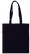Fairtrade® & GOTS® katoenen tas | 150 grams | 38 x 42 cm - Zwart