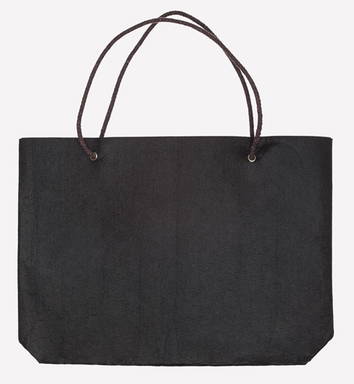 Vilten winkeltas | 220 grams | 47 x 33 x 8 cm - Zwart