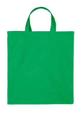 Katoenen tas zware kwaliteit met korte hengsels | 155 grams | 38 x 42 cm - Groen