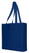 Katoenen bloktas zware kwaliteit | 155 grams | 38 x 42 + 10 cm - Navy
