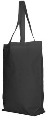 Katoenen tas met bodem zware kwaliteit | 155 grams | 38 x 42 + 10 cm - Zwart