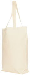 Katoenen tas met bodem zware kwaliteit | 155 grams | 38 x 42 + 10 cm