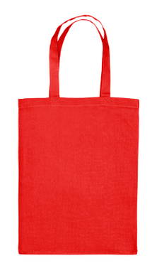 Katoenen minitas | 155 grams | 22 x 27 cm - Rood