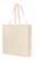 Katoenen bloktas extra stevig | 195 grams | 38 x 42 + 10 cm - Naturel