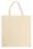 Katoenen bloktas XL extra stevig | 195 grams | 45 x 47 + 18 cm - Naturel