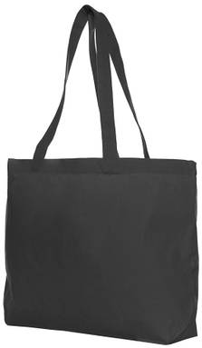 Canvas shopper breed | 300 grams | 48 x 36 x 11 cm - Zwart