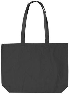 Canvas shopper breed | 300 grams | 48 x 36 x 11 cm - Zwart