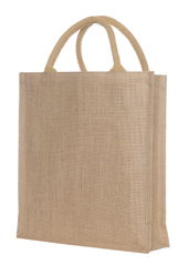 Jute shopper | 160 grams | 	31 x 35 + 8 cm