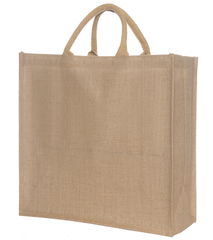 Jute shopper | 340 grams | 50 x 45 + 18 cm