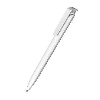 Klio Trias high gloss ballpoint pen - White