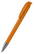 Klio Jona recycling balpen met metalen punt - Light orange