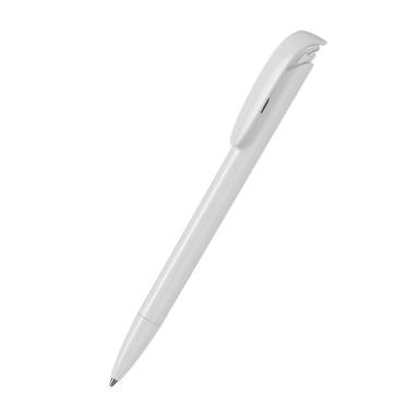 Klio Jona high gloss ballpoint pen - White