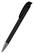Klio Jona transparent balpen met metalen punt - Black transparent
