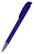 Klio Jona transparent balpen met metalen punt - Dark blue transparent