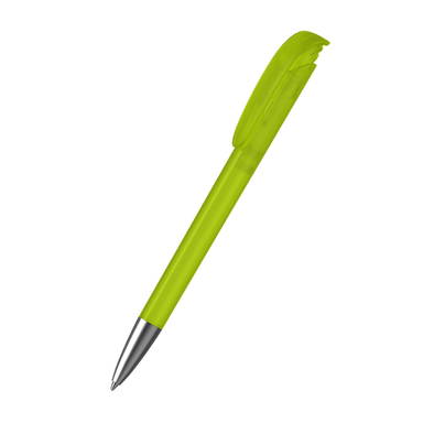 Klio Jona ice ballpoint pen with metal tip - Light green ice