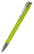 Klio Jona transparent ballpoint pen with metal tip and clip - Transparent light green