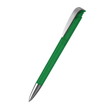 Klio Jona Ice ballpoint pen with metal tip and clip - Green ice