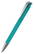Klio Jona Ice ballpoint pen with metal tip and clip - Turquoise ice