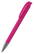 Klio Jona softtouch balpen met metalen punt - Softtouch magenta/magenta