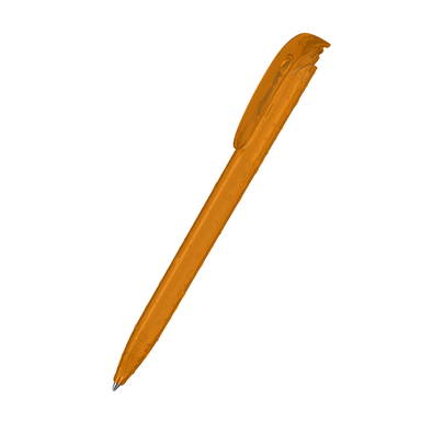 Klio Jona drops transparent ballpoint pen - Orange transparent