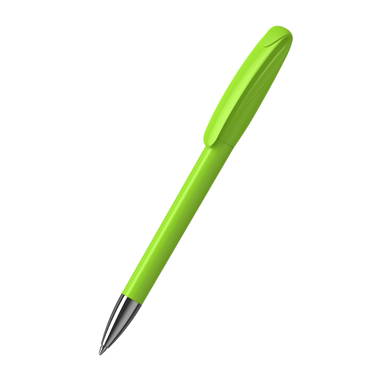 Klio Boa high gloss ballpoint pen with metal tip - Light green