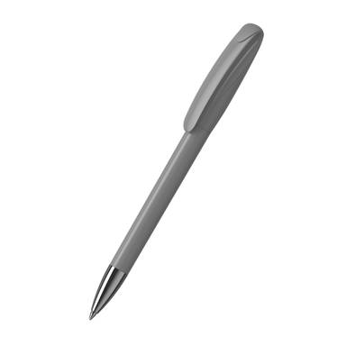 Klio Boa high gloss ballpoint pen with metal tip - Grey