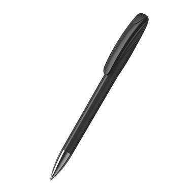Klio Boa high gloss ballpoint pen with metal tip - Anthracite