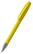 Klio Boa high gloss balpen met metalen punt - Yellow