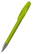 Klio Boa transparent balpen met metalen punt - Light green transparent