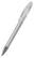 Klio Boa transparent balpen met metalen punt - Transparent