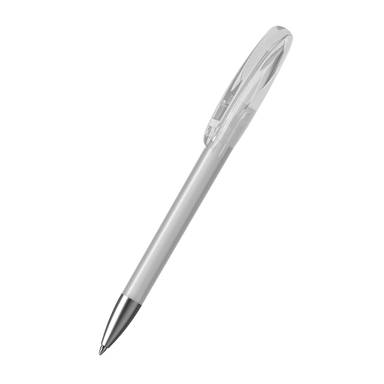 Klio Boa ice transparent ballpoint pen with metal tip - Ice
