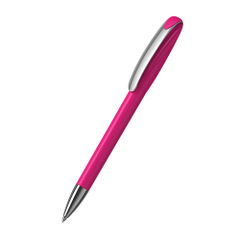 Klio Boa high gloss ballpoint pen with metal tip and clip