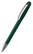 Klio Boa high gloss balpen met metalen punt en clip - Dark green