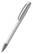 Klio Boa high gloss balpen met metalen punt en clip - White