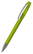 Klio Boa transparent balpen met metalen punt en clip - Light green transparent
